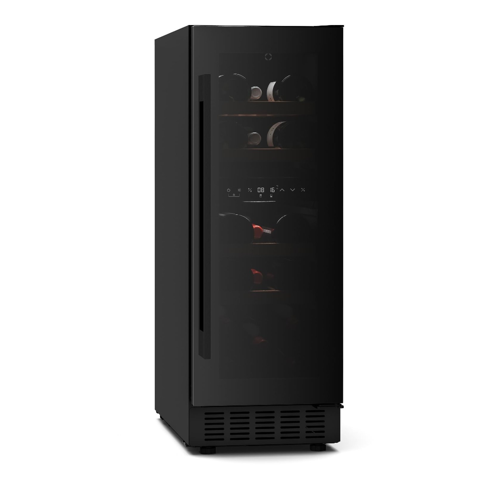 51xZ4JcnEvL Klarstein Velaire 2-Zonen Weinkühlschrank, 17 Flaschen, 5–22 °C, Touch, LED, UV-Schutz – Bild 1