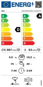 AEG Serie 5000 LWR6AMZ58WD Waschtrockner, 11 kg Waschen, 6 kg Trocknen, NonStop Wash2Dry – Bild 11