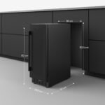 Klarstein Velaire 2-Zonen Weinkühlschrank, 17 Flaschen, 5–22 °C, Touch, LED, UV-Schutz – Bild 7