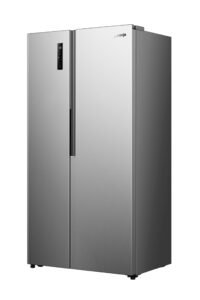 Gorenje NRS917C41X Side-by-Side, 544L, PureFlat Serie, XXL Gefrierschulbladen, CrispZone, MultiFlow 360°, NoFrostPlus, Inverter-Kompressor, BxHxT: 91,1×178,6×61,5 cm, Edelstahl – Bild 9