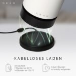 Grad No.1 Elektrischer Wein- & Sektkühler, tragbar, Temperatureinstellung, Creme – Bild 3