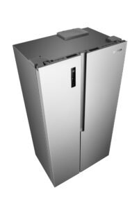 Gorenje NRS917C41X Side-by-Side, 544L, PureFlat Serie, XXL Gefrierschulbladen, CrispZone, MultiFlow 360°, NoFrostPlus, Inverter-Kompressor, BxHxT: 91,1×178,6×61,5 cm, Edelstahl – Bild 10