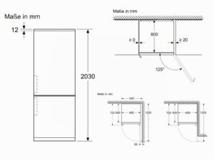 Gorenje N619EAW4 Kühl-Gefrierkombination, 300 L, NoFrostPlus, 186 cm, Weiß – Bild 8