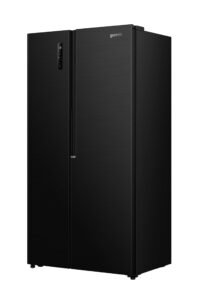 Gorenje NRS917C41BX Side-by-Side, 544L, PureFlat Serie, XXL Gefrierschulbladen, CrispZone, MultiFlow 360°, NoFrostPlus, Inverter-Kompressor, BxHxT: 91,1×178,6×61,5 cm, Matt Schwarz – Bild 4