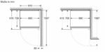 Bosch KGN39VXCT Serie 4 Kühl-Gefrierkombination, 363 L, NoFrost, 203 cm, Schwarz – Bild 7
