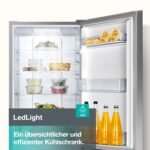 Gorenje NRK 418 ECS4 Kühl-Gefrierkombination/NoFrostPlus/MultiFlow 360°/ CrispZone/ 182,4 cm/Kühlteil 171 l/Gefrierteil 85 l/ 41 dB/ 226 kWh/Jahr/Edelstahl-Look – Bild 6