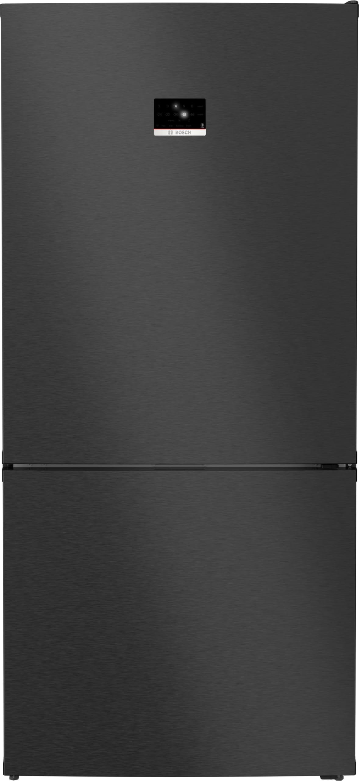 61jAYOLlk-L-1 Bosch KGN39VXCT Serie 4 Kühl-Gefrierkombination, 363 L, NoFrost, 203 cm, Schwarz – Bild 1