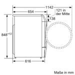 Bosch WNC244070 Serie 8 Waschtrockner, 9 kg Waschen, 6 kg Trocknen, Home Connect – Bild 11