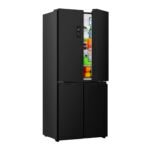 Gorenje NRM819D61BX Cross Door, 460L, CrispZone mit Feuchteregler, Frischbox mit Multifunktion, Eisbox, Fastfreeze, NoFrost, Inverter-Kompressor,BxHxT: 79,4×190×65 cm, Matt Schwarz – Bild 11