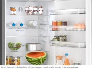 Gorenje N619EAW4 Kühl-Gefrierkombination, 300 L, NoFrostPlus, 186 cm, Weiß – Bild 2