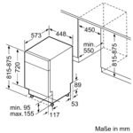 Siemens iQ300 SR43ES25ME Unterbau-Geschirrspüler, 45 cm, Edelstahl – Bild 11