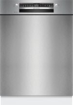 Bosch Serie 4 SMU4EVS08E Smarter Unterbau-Geschirrspüler, 60 cm, Edelstahl