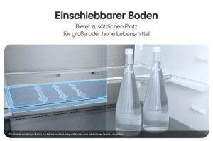 LG GBBS322CPY Fit&Max Kühl-/Gefrierkombination (375 L, Energieklasse C) vollintegrierbar oder freistehend mit DoorCooling+, FRESHConverter+, Total No Frost, Silber – Bild 18