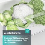 Gorenje NRK 418 ECS4 Kühl-Gefrierkombination/NoFrostPlus/MultiFlow 360°/ CrispZone/ 182,4 cm/Kühlteil 171 l/Gefrierteil 85 l/ 41 dB/ 226 kWh/Jahr/Edelstahl-Look – Bild 8