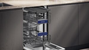 Siemens iQ300 SR43ES25ME Unterbau-Geschirrspüler, 45 cm, Edelstahl – Bild 7
