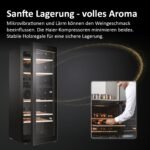 Haier Serie 5 HWS79GDG Weinkühlschrank, 79 Flaschen – Bild 5