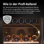Haier Serie 5 HWS79GDG Weinkühlschrank, 79 Flaschen – Bild 6