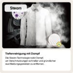LG V5WD95SLIMB Waschtrockner, 9 kg Waschen, 5 kg Trocknen, WiFi, AI Direct Drive, Dark Stone – Bild 9