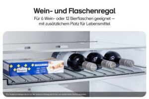 LG GBBS322CPY Fit&Max Kühl-/Gefrierkombination (375 L, Energieklasse C) vollintegrierbar oder freistehend mit DoorCooling+, FRESHConverter+, Total No Frost, Silber – Bild 16