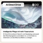 LG V5WD95SLIMB Waschtrockner, 9 kg Waschen, 5 kg Trocknen, WiFi, AI Direct Drive, Dark Stone – Bild 3