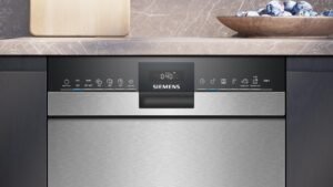 Siemens iQ300 SR43ES25ME Unterbau-Geschirrspüler, 45 cm, Edelstahl – Bild 4