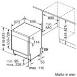 Siemens iQ300 SX63HX03T Vollintegrierter Geschirrspüler, 60 cm, XXL – Bild 12