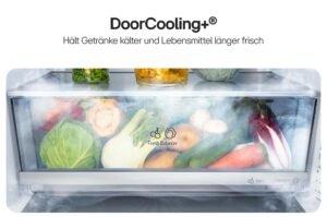 LG GBBS322CPY Fit&Max Kühl-/Gefrierkombination (375 L, Energieklasse C) vollintegrierbar oder freistehend mit DoorCooling+, FRESHConverter+, Total No Frost, Silber – Bild 14