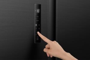 Gorenje NRS917C41BX Side-by-Side, 544L, PureFlat Serie, XXL Gefrierschulbladen, CrispZone, MultiFlow 360°, NoFrostPlus, Inverter-Kompressor, BxHxT: 91,1×178,6×61,5 cm, Matt Schwarz – Bild 10