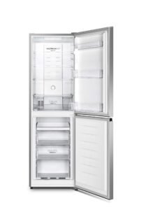 Gorenje NRK 418 ECS4 Kühl-Gefrierkombination/NoFrostPlus/MultiFlow 360°/ CrispZone/ 182,4 cm/Kühlteil 171 l/Gefrierteil 85 l/ 41 dB/ 226 kWh/Jahr/Edelstahl-Look – Bild 4
