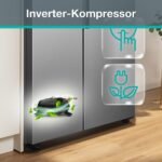 Gorenje RF414DPS4 Kühl-Gefrierkombination, 206 L, 143,6 cm, Grau – Bild 5