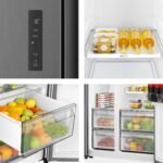 Hisense RS3P558NEFE Side-by-Side Kühlschrank, 544 L, No Frost, Schwarz – Bild 12