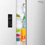 Gorenje RF414DPS4 Kühl-Gefrierkombination, 206 L, 143,6 cm, Grau – Bild 7