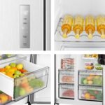 Hisense RS3P538NAIE Side-by-Side Kühl-Gefrierkombination, 527 L, No Frost, Grau – Bild 11